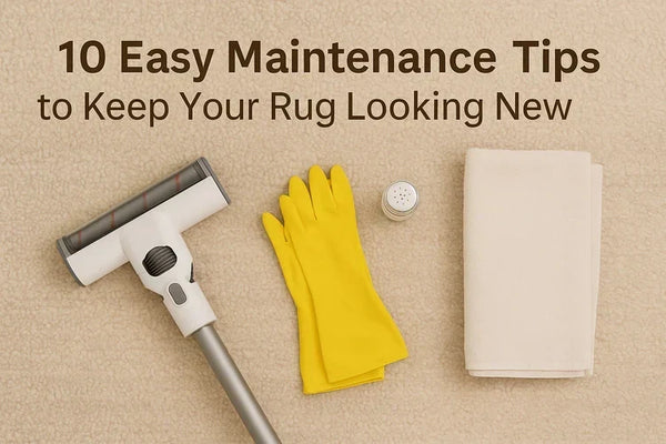 10 Easy Maintenance Tips to Keep Your Rug Looking New