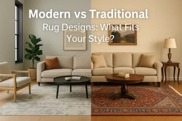 Modern vs Traditional Rug Designs: What Fits Your Style?