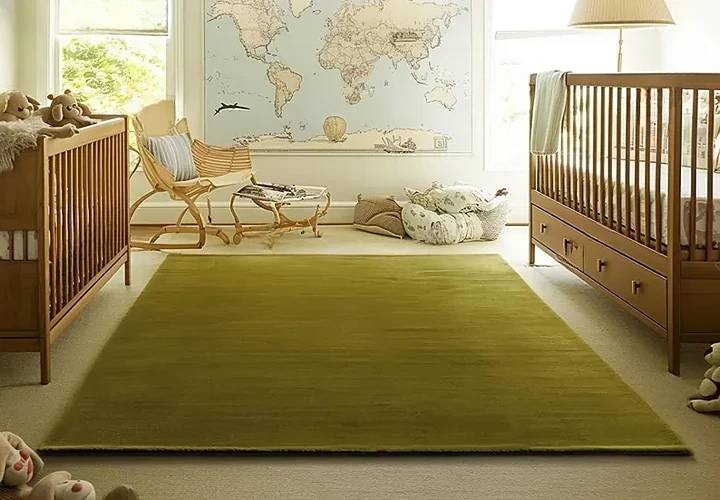 Calm & Cozy Olive Green Hand Tufted Carpet | New Zealand Wool Premium Rug for Family Living Spaces, Home & Floor Decor