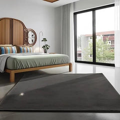 Luxury Charcoal Grey Hand Tufted Area Rug | New Zealand Wool | Soft, Durable Modern Minimalist Carpet
