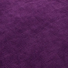 Plush Aubergine Shag Rug, Deep Purple Velvet, Modern Living Room Decor