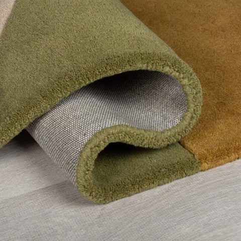 Modern Abstract Geometric Hand-Tufted Carpet | Premium New Zealand Wool Rug | Designer Geometric Area Rug