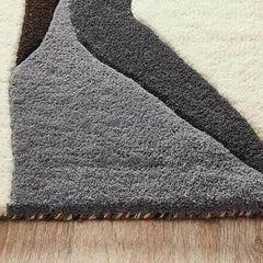 Premium Abstract Tufted Carpet | Modern Luxury Wool Area Rug