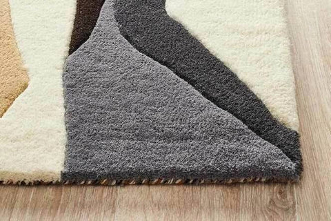 Premium Abstract Tufted Carpet | Modern Luxury Wool Area Rug