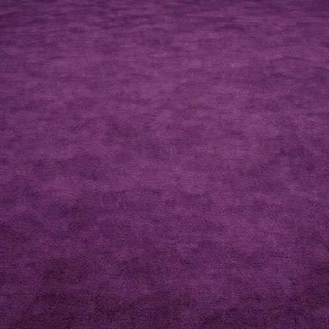Plush Aubergine Shag Rug, Deep Purple Velvet, Modern Living Room Decor