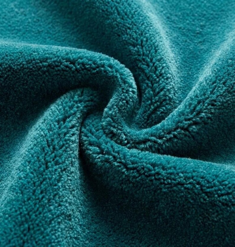 Dark Teal Round Area Rug 9x9 – Luxury Hand Tufted New Zealand Wool, Solid Modern Living Room Carpet, Thick Plush Contemporary Rug