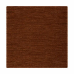 Luxury Burnt Rust Hand Tufted New Zealand Wool Area Rug – Premium Modern Carpet for Living Room, Designer Home Decor