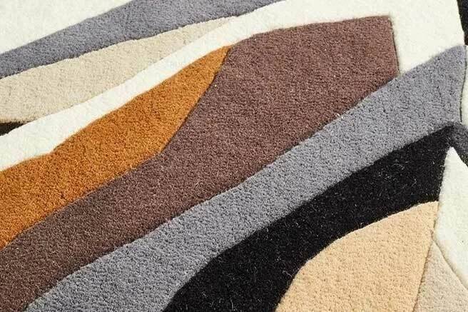 Premium Abstract Tufted Carpet | Modern Luxury Wool Area Rug