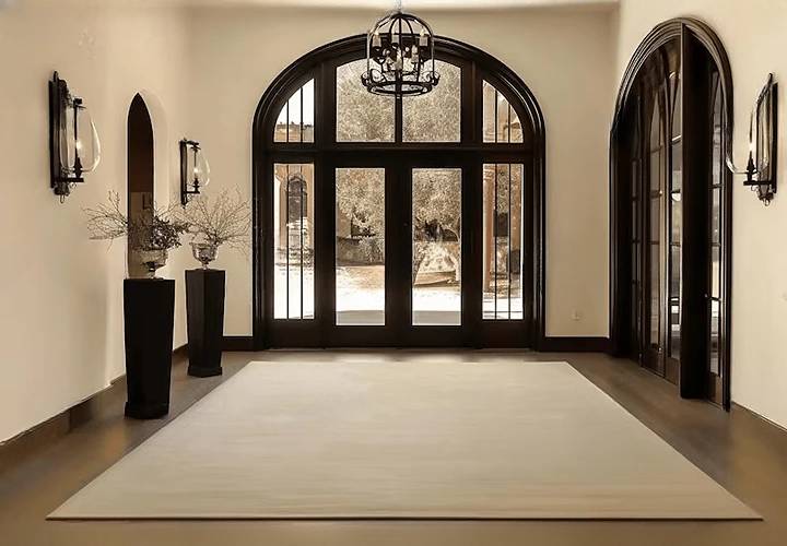 Hand Tufted Ivory Wool Carpet | Made with 100% Ethically Sourced New Zealand Wool for Premium Modern Homes