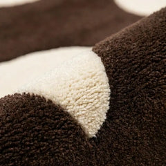 Modern Abstract Hallway Runner Rug | Hand Tufted New Zealand Wool Area Rug