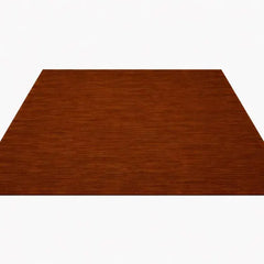 Luxury Burnt Rust Hand Tufted New Zealand Wool Area Rug – Premium Modern Carpet for Living Room, Designer Home Decor