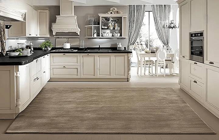 Luxury Solid Beige Hand Tufted Wool Carpet | Premium Modern Area Rug for Living Room & Bedroom