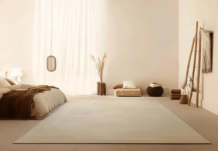 Hand Tufted Ivory Wool Carpet | Made with 100% Ethically Sourced New Zealand Wool for Premium Modern Homes