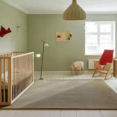 Premium Hand Tufted New Zealand Wool Carpet | Luxury Neutral Beige Modern Area Rug for Living Room & Bedroom
