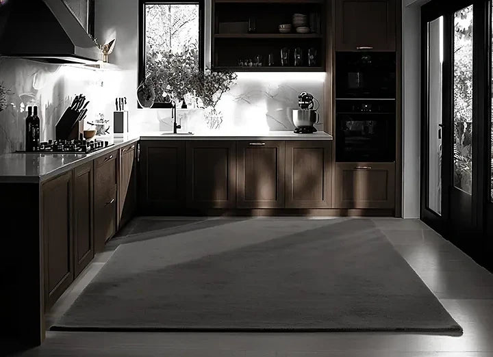 Luxury Charcoal Grey Hand Tufted Area Rug | New Zealand Wool | Soft, Durable Modern Minimalist Carpet