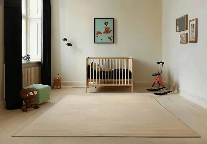 Hand Tufted Ivory Wool Carpet | Made with 100% Ethically Sourced New Zealand Wool for Premium Modern Homes